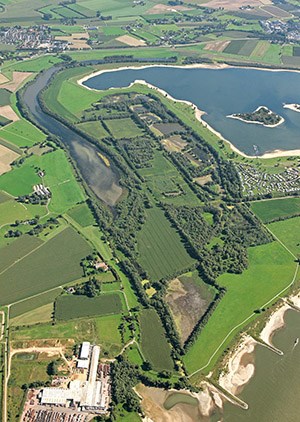 Luchtfoto Bijlandse Waard