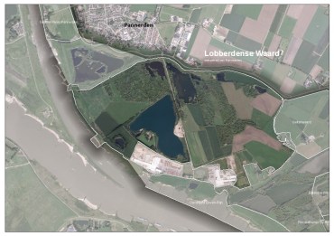 Plangebied Lobberdense Waard  (klik om te vergroten)